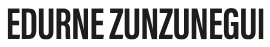 Logo Edurne Zunzunegui